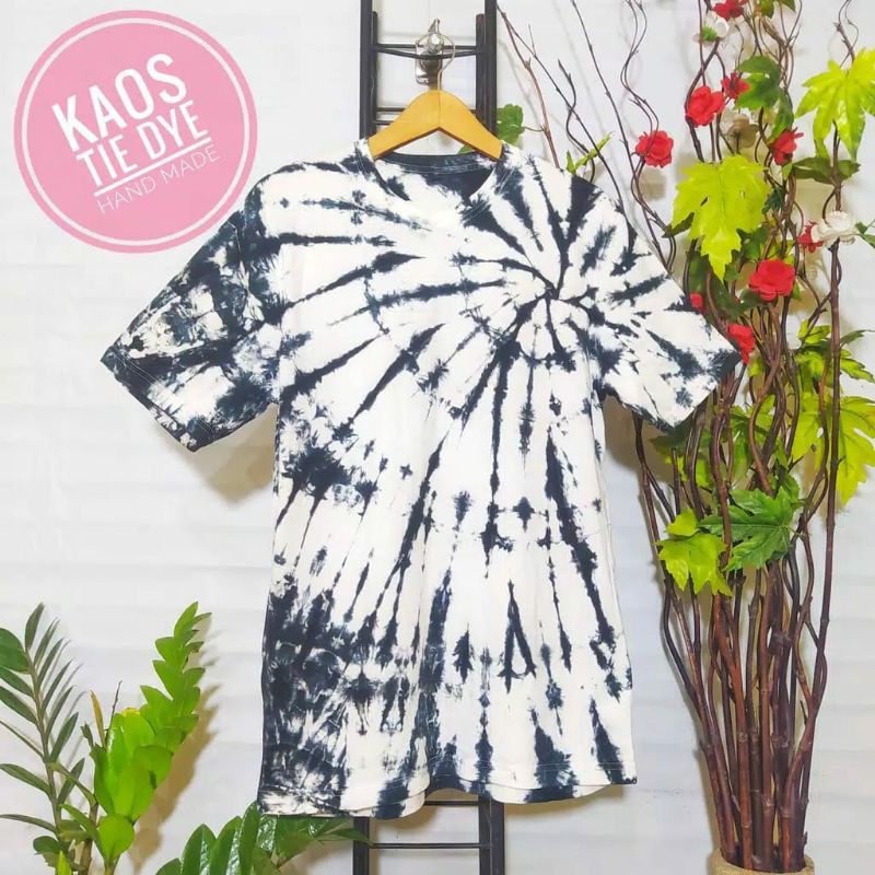 tey-17 Batik wanita ASJ SA HRB026 Kenongo Kemeja Tosca Pendek-Kaos Tiedye