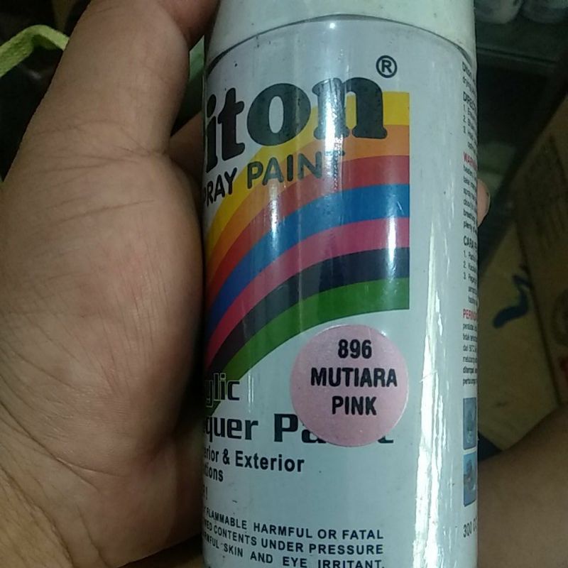 

Cet Diton Mutiara Pink 896 Spray Paint