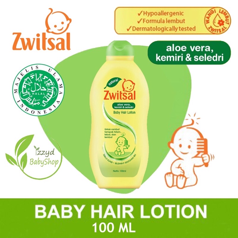 Jual ZWITSAL HAIR LOTION [100ml] Shopee Indonesia