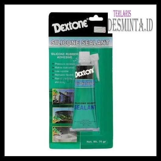 

Tyegtrs- Lem Dextone Silicone Sealant Besar 70G Lem Kaca Rubber Sealant R676Ydt8-