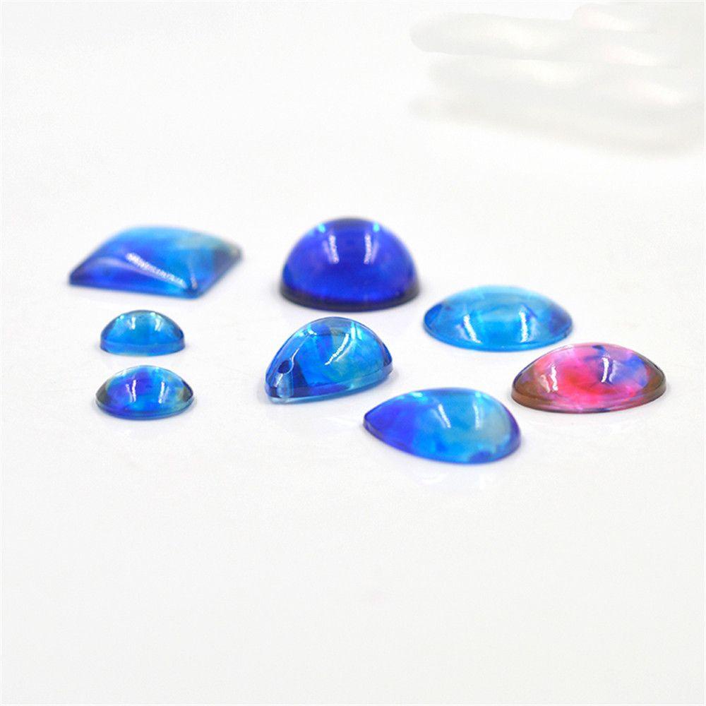 Solighter Cetakan Resin Kerajinan Membuat Perhiasan Alat Permata Water Drop Shaped