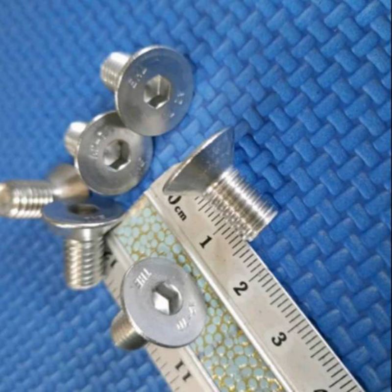 Baut Payung / JF Baut 12 / 8mm X 15mm Kunci L Stainless