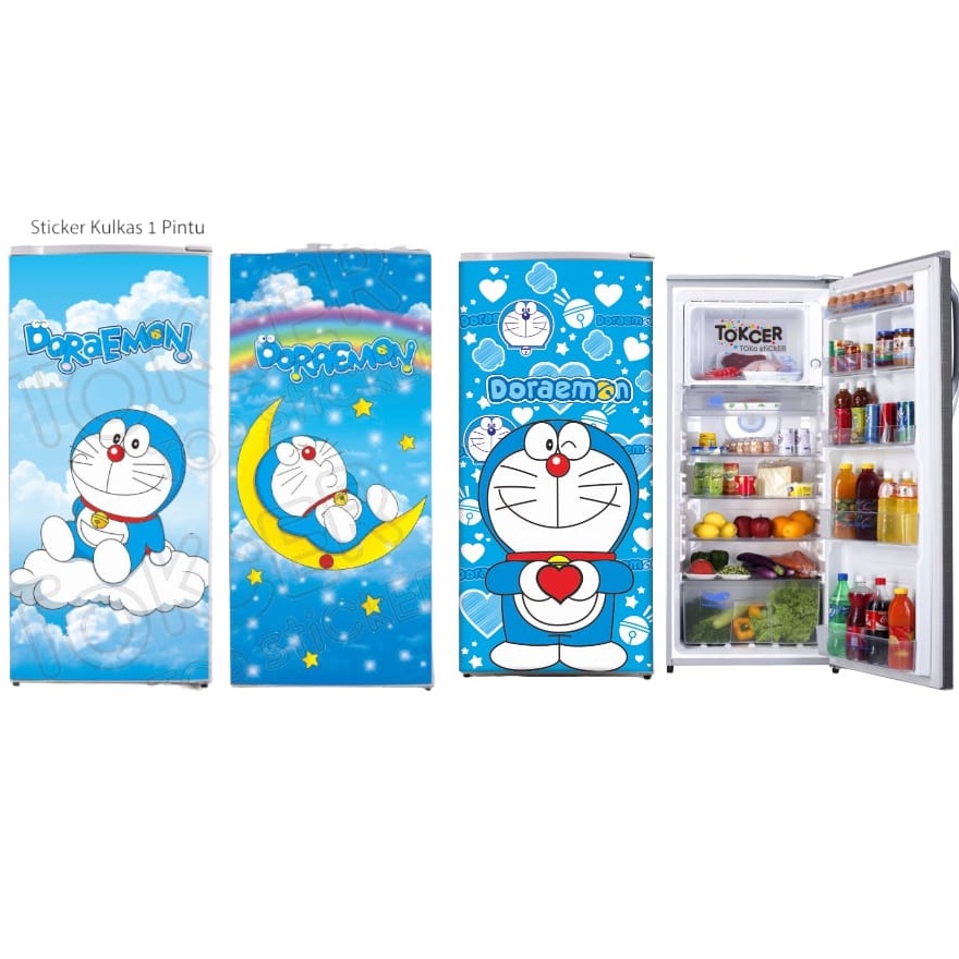 STIKER KULKAS DORAEMON/STIKER DORAEMON/STIKER KULKAS/TEMPELEAN KULKAS/TEMPELAN KULKAS DORAEMON/MAINA