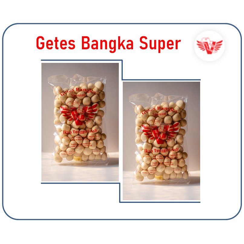 

[2pcs] Kerupuk Bangka Getes/Getas Bangka-Ikan Tenggiri Asli - Hemat