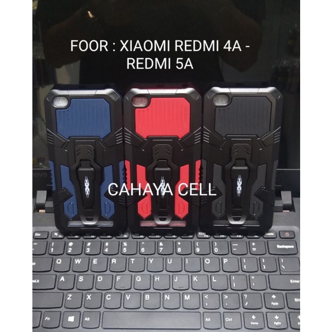 Soft Case Belt Clip XIAOMI REDMI 4A - REDMI 5A Case Robot Belt Clip Standing Cover Case Hp