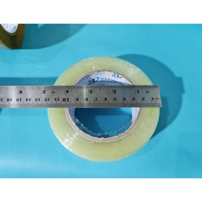 

(BISA COD) Lakban 45mm 200Y Tape lakban bening & lakban coklat / isolasi /solatip TERPERCAYA Kode 437