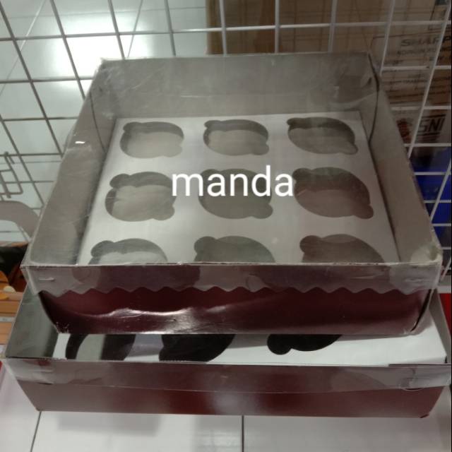 

Kardus box Cupcake Muffin Kue kukus oven