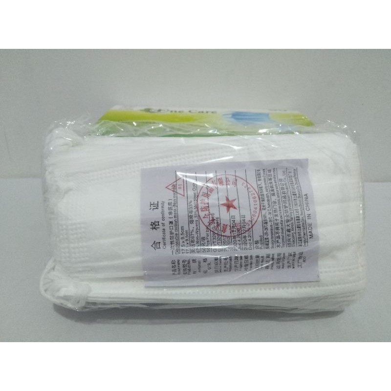 Masker Bedah Surgical Earloop 3 Ply Izin Kemenkes Original Tebal Nyaman Dipakai