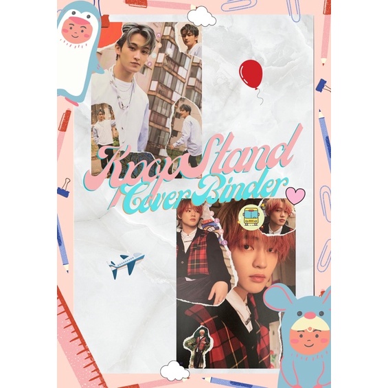 KPOPStand Custom Cover Binder A4 NCT Dream Mark Chenle