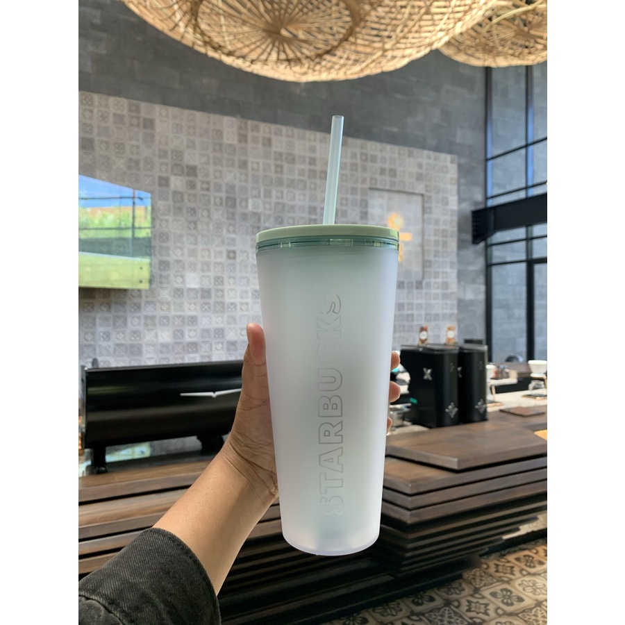 Tumbler Starbucks Mint Venti Straw Original