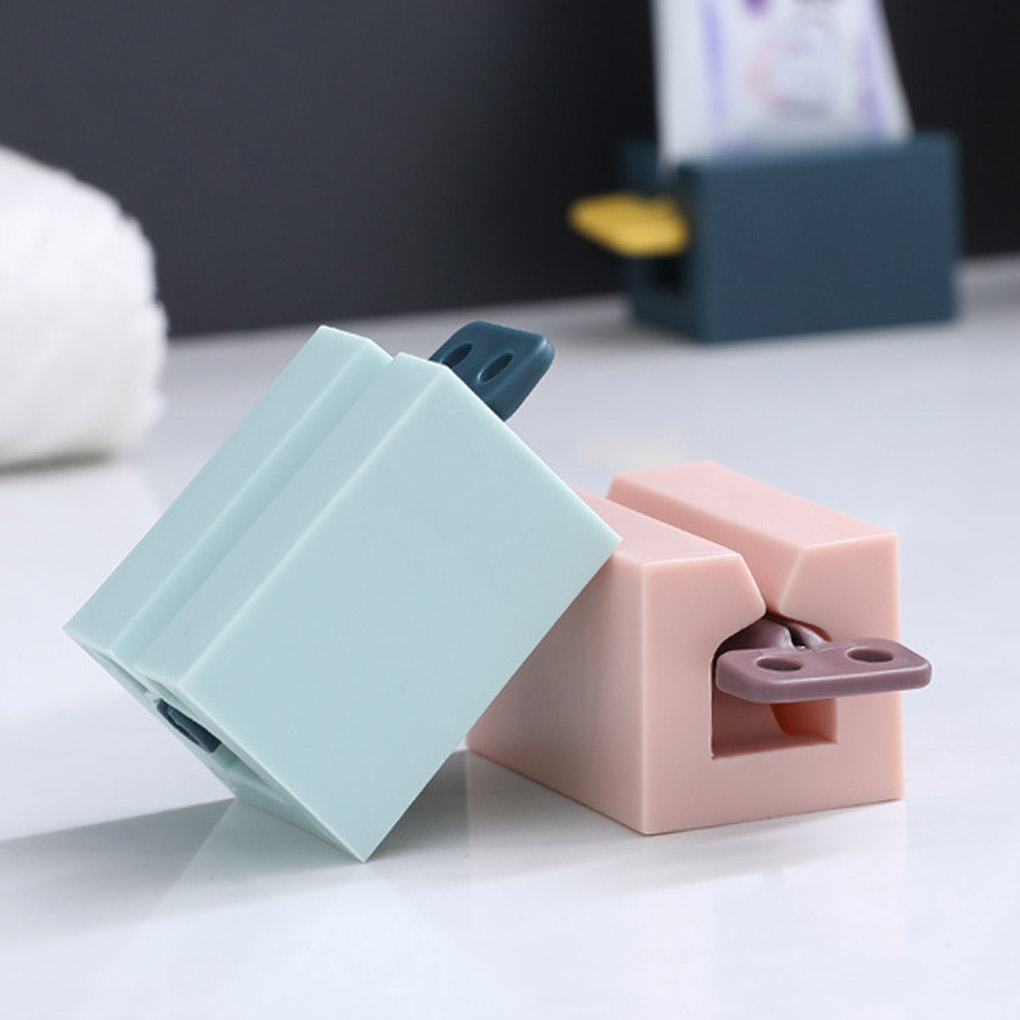 Plastic Toothpaste Tube Squeezer / Easy Dispenser Rolling Toothpaste  Squeezer Holder / Manual Rotate Paint Creams Dispenser Stand