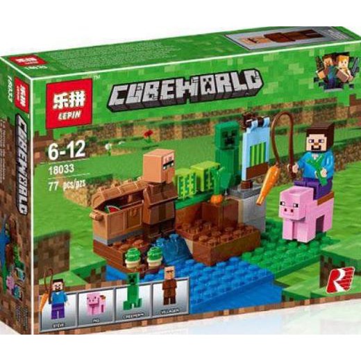 Jual Murah !!! Lego Minecraft My World 18033 The Melon Farm