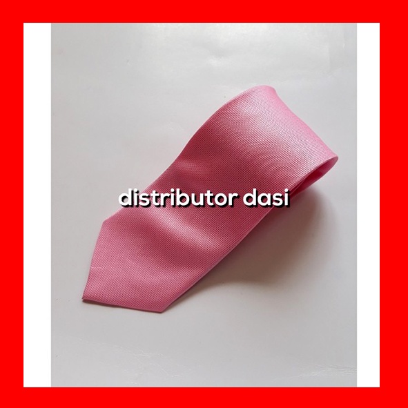 Dasi Panjang Motif Bintik Warna Pink 3 Inch Distributor Dasi