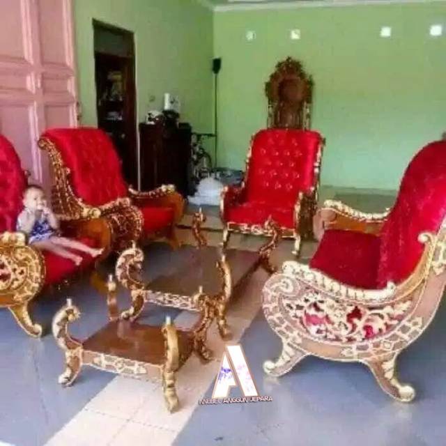 kursi tamu mewah,mebel jepara,perlengkapan rumah