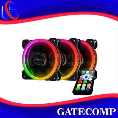 Fan Casing Infinity RGB INSIDE RING FAN - 3 Pack (REMOTE+CONTROLER)