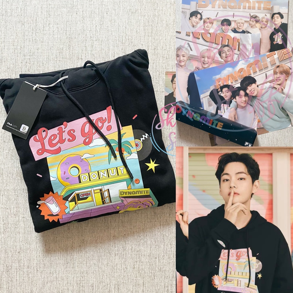 [BIG SALE] BTS FILA DYNAMITE HOODIE TAEHYUNG
