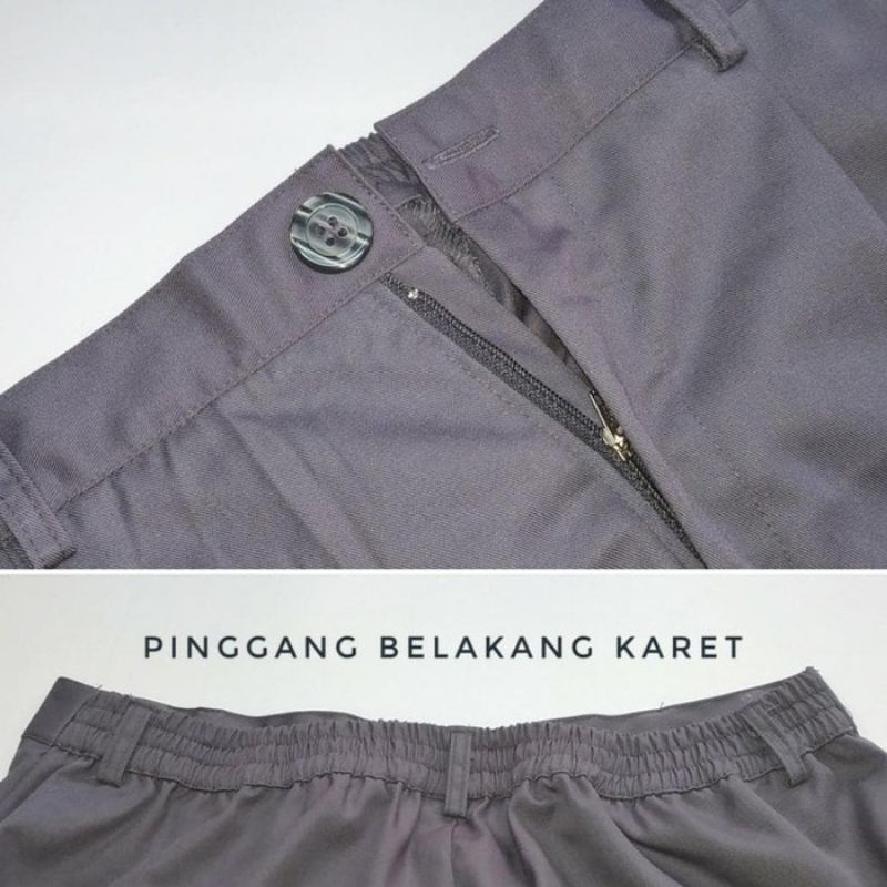 celana panjang cewek  casual pants / ankle pant terbaru  kekinian