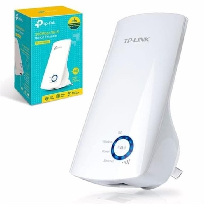 TP-LINK TL-WA850RE 300Mbps Wi-Fi Range Extender Original - Garansi 1 Tahun