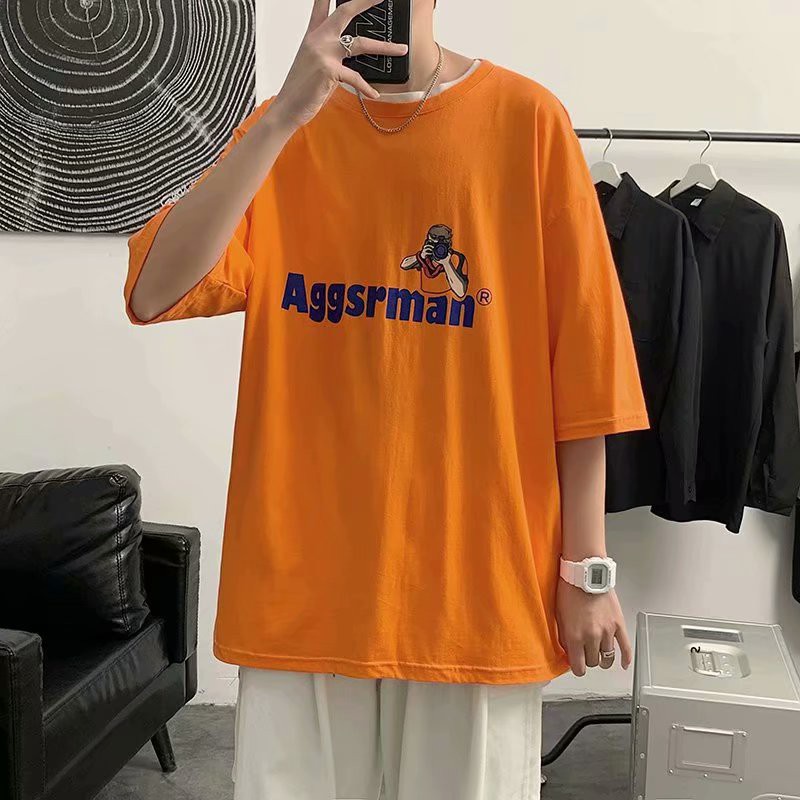 DT620 FLASH T-SHIRT FASHION EDITING AGGSRMAN ,2022 TERBARU KAOS PRIA DAN WANITA,KAOS UNISEX,T-SHIRT LENGAN PENDEK,KATUN 100%