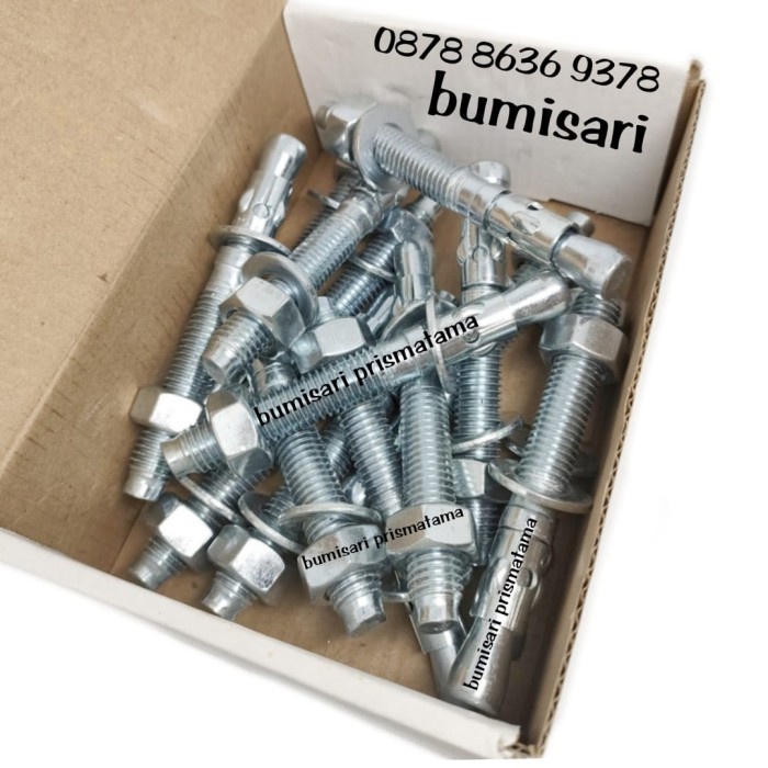 Dinabolt Tru Bolt / Trubolt / Stud Bolt / Wedge Anchor (per pcs)