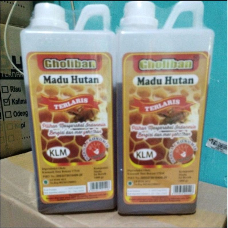 

madu hutan gholiban 500 G dan 1 KG