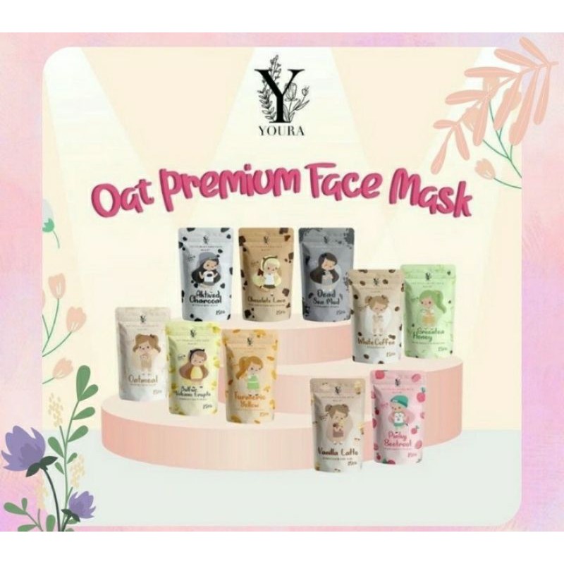 (MASKER OATMEAL) RESS. VIP YOURA OAT PREMIUM MASK