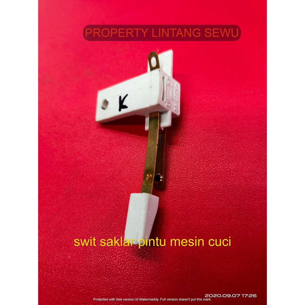 saklar swit switch pintu mesin cuci