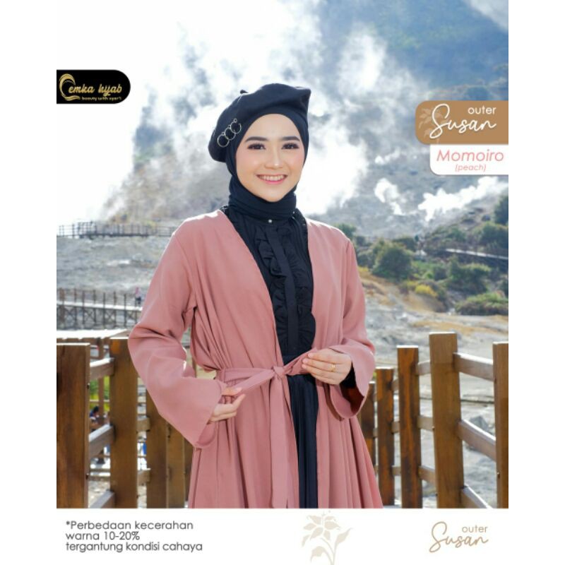 OPEN PO OUTER & BLOUSE SUSAN BY EMKA HIJAB