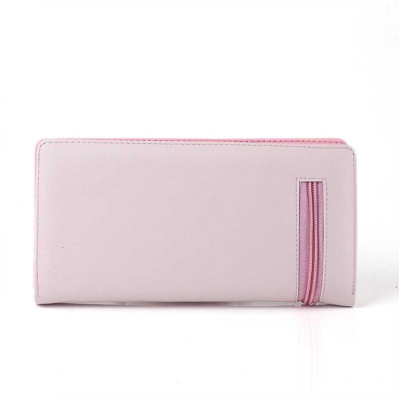 DOMPET WANITA CEWEK PINK SEMI KULIT