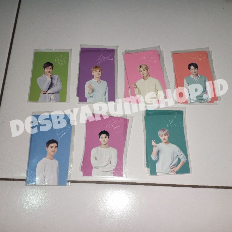 Official Photocard EXO x Nature Republic