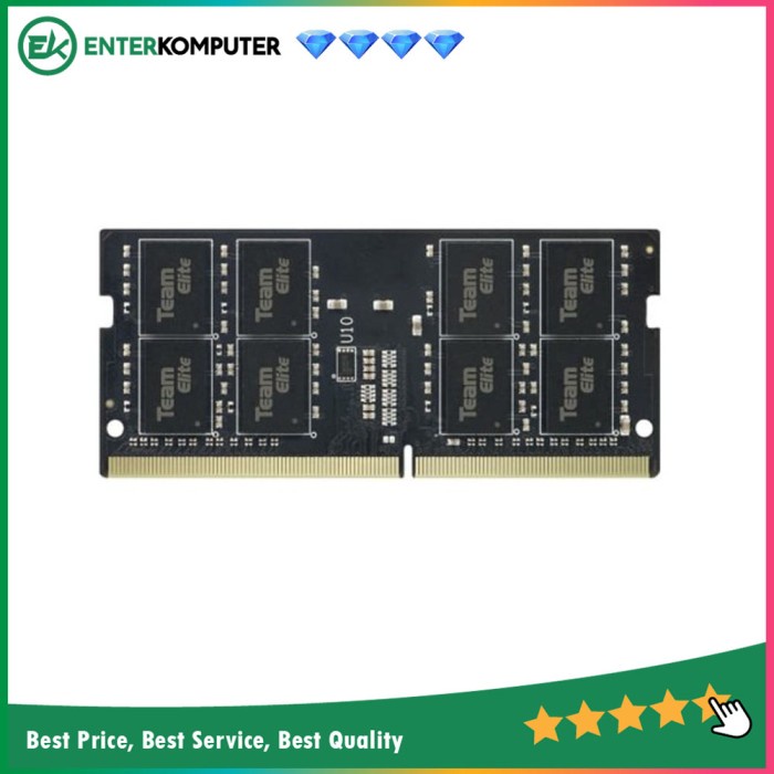 Team Elite SO-DIMM DDR4 PC21000 32GB - TED432G2666C19-S01