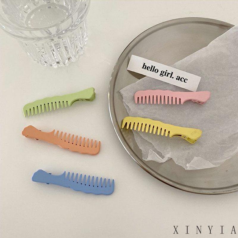【COD】Jepit Rambut Model Sisir Kecil Warna Permen Gaya Korea Untuk Anak Perempuan
