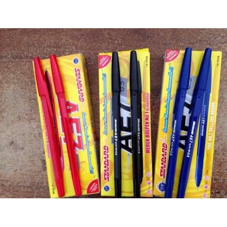 

TULIS-ALAT- PEN PENA PULPEN BOLPEN STANDARD AE7/BALPOIN STANDAR AE-7 -ALAT-TULIS.