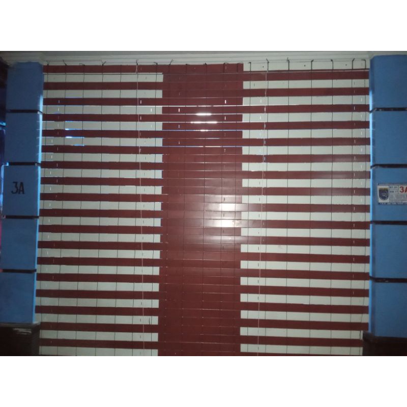 krey tirai pvc motif outdoor