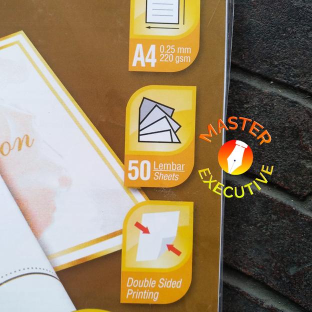 

֍ Data Print Kertas Bahan Sertifikat / Ijazah A4 220 gram (50 lembar) ◙