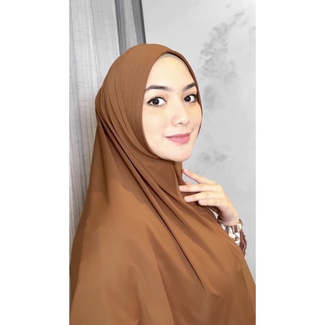 UMMA SYARI - Dilea bergo instan Jersey Premium adem lembut nyaman ringan dipakai - anti tembem