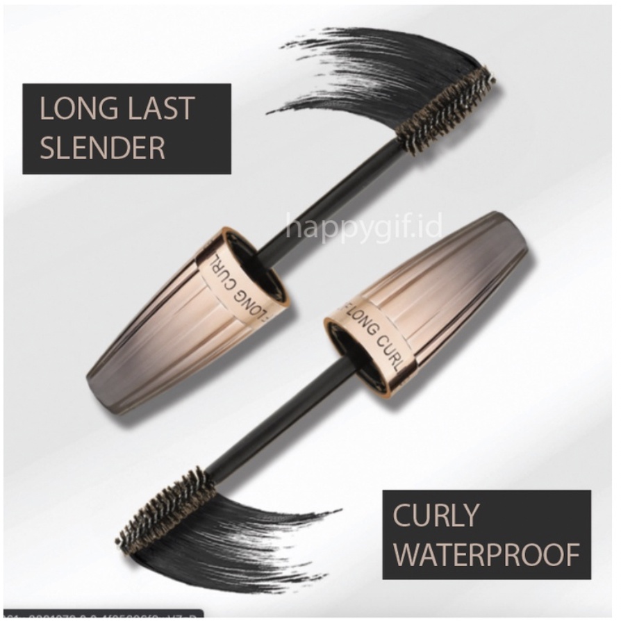 LAMEILA Gold Mascara Long Lash Curling Maskara Slender Waterproof LA051