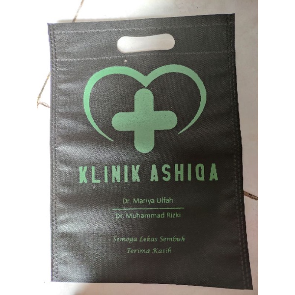 Tas Spunbond Goodie Bag 25x35 Oval