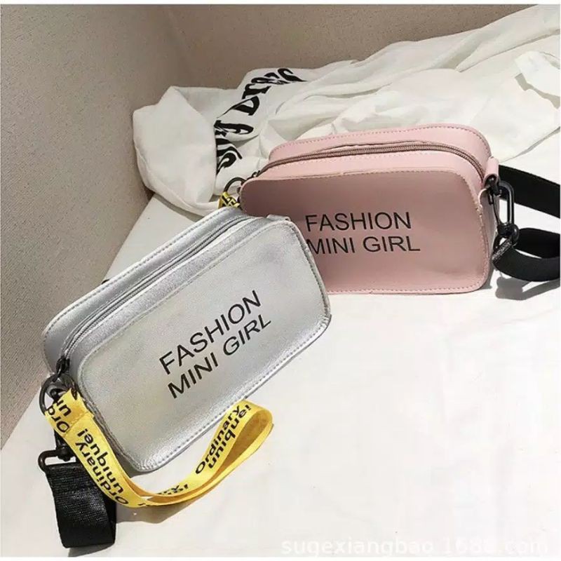 Medan Termurah KD038 Tas selempang Fashion Girl import slingbag import