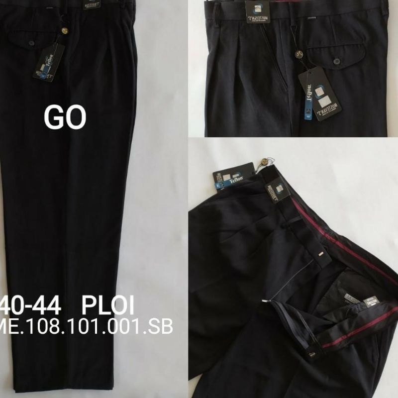 Celana Mustevans jumbo celana formal floi celana kerja jumbo