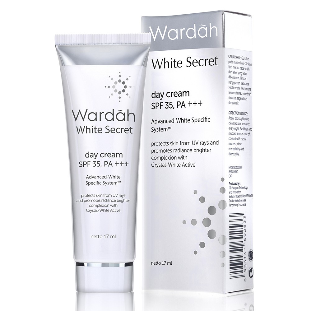 Wardah White Secret Night Cream | Day cream SPF 35,PA+++ 17ml