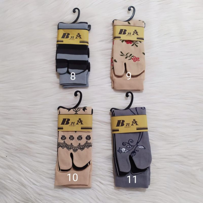 Termurah Kaos Kaki B n A Socks Bisa Pilih Warna Kaos Kaki Muslimah Telapak Hitam-1