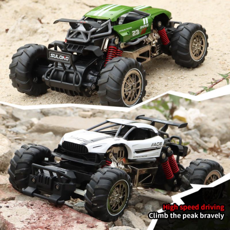 [capt] Mainan Remote Control Mobil Off Road Metal ~ RC METAL HIGH SPEED