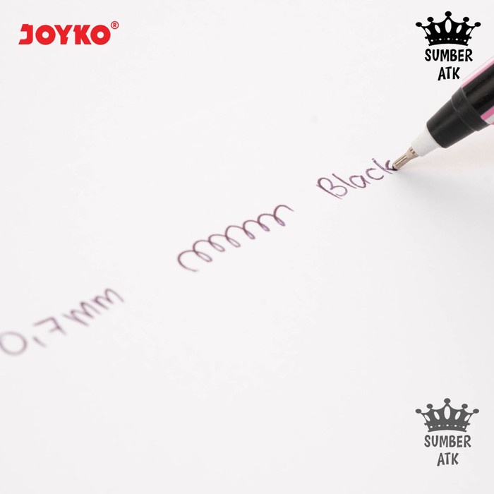 

$Diskon$ Ball Pen Pulpen Pena Joyko BP-327 Maze 0.7 mm 1 Box 12 PCS +p