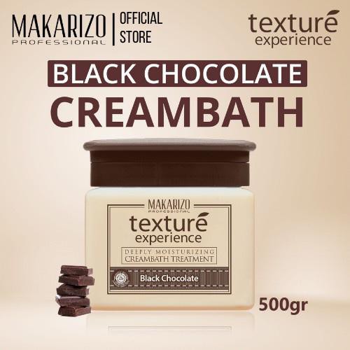Makarizo Professional Texture Experience Cream Black Chocolate Pot 500 gr