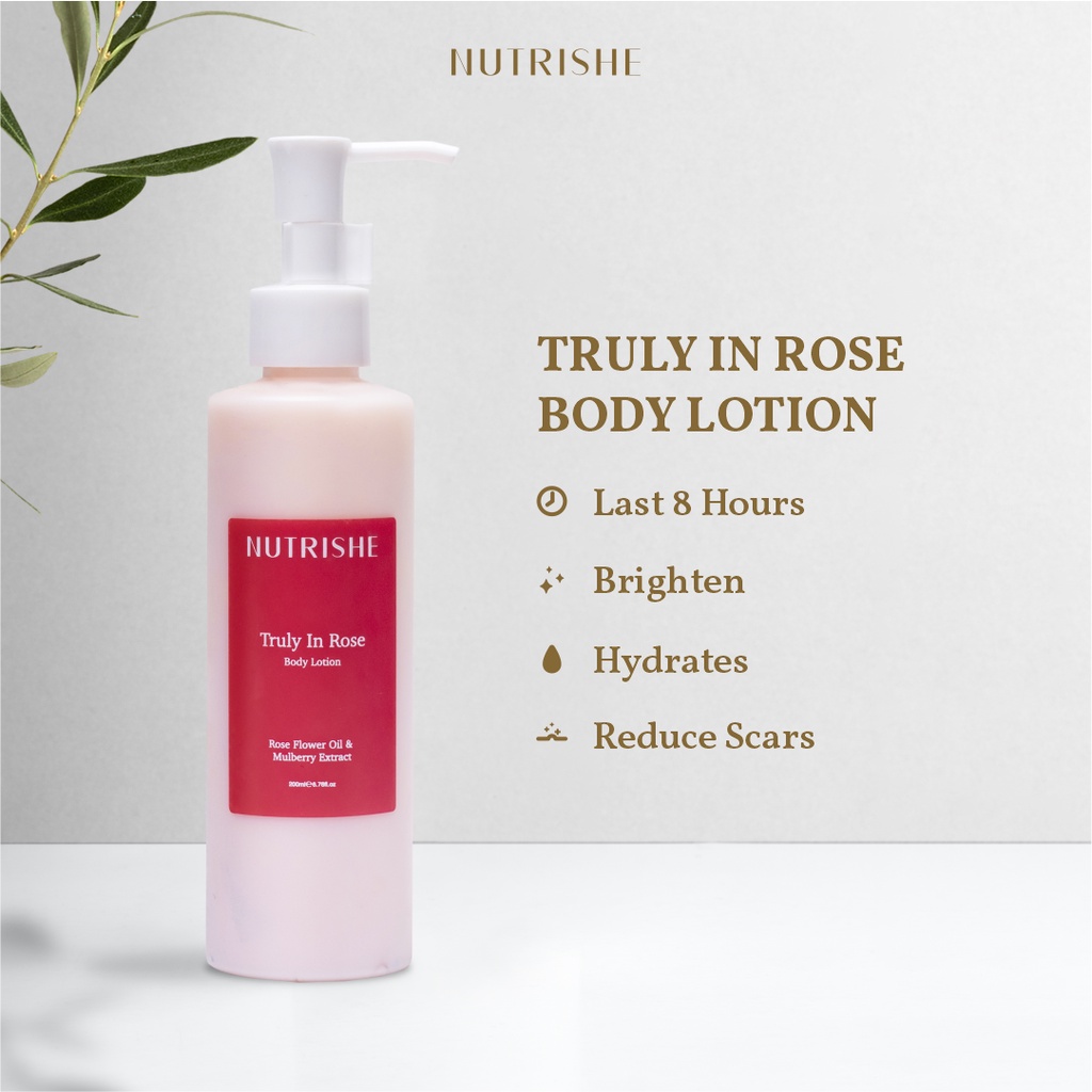 Nutrishe Truly In Rose Body Lotion