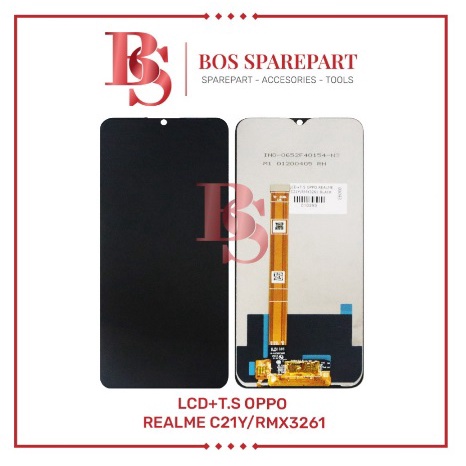 LCD TOUCHSCREEN OPPO REALME C21Y / C25Y / RMX3261 BLACK