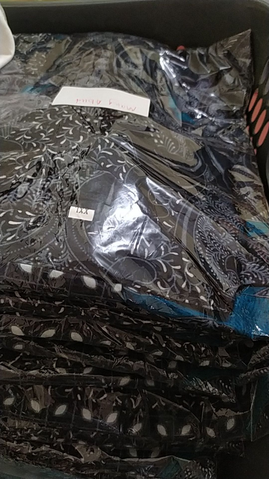 Size M L Xl Xxl Xxxl Bswart Batik Hrb026 Kenongo Hem Pendek Padi Pekalongan M