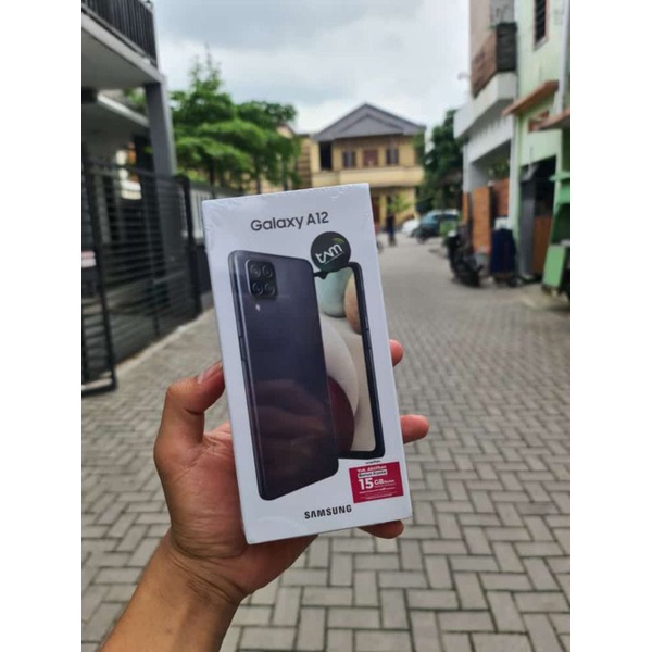 Samsung Galaxy A12 Ram 6/128 New Garansi Resmi