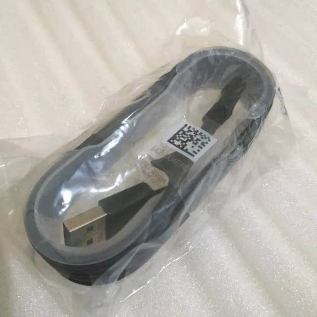 KABEL DATA SAMSUNG GALAXY NOTE 4 5 S6 S7 EDGE FAST CHARGING ORIGINAL BLACK